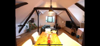 Stilvolle Maisonette Whg. bei Uetze , 6 Z., Kamin,Sauna,Klima
