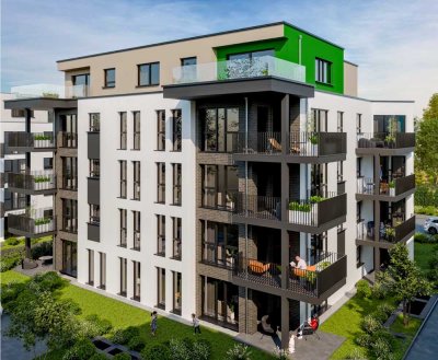 ERSTBEZUG!!! 2-Zimmer-Neubauwohnung mit Garten und TG-Stellplatz!