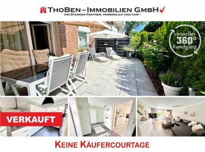 VERKAUFT !!! "SCHÖNER WOHNEN" im 3 Zimmer Terrassentraum bei Hamburg !!!