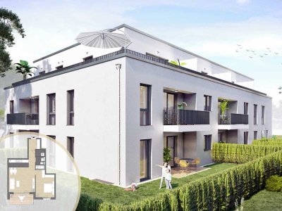 2-Zimmer-Wohnung mit Garten I Neubau I Aufzug I provisionsfrei