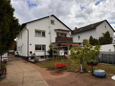 2-Familienhaus + Gewerbehalle in Lampertheim Nähe Rosenstock