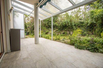Charmante Doppelhaushälfte mit Gartenidylle am Stadtrand!
