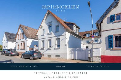 Zentral, voll-vermietet und gepflegt: Mehrfamilienhaus mit sechs Einheiten in Pfungstadt!