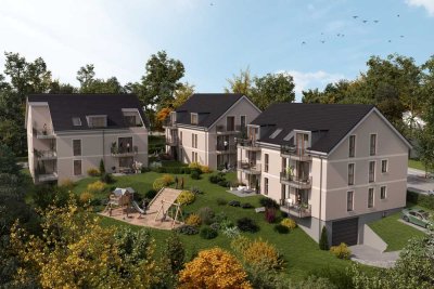 A02 - Erdgeschosswohnung mit Terrasse und Garten