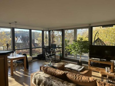 Sonniges Penthouse mit Dachterrasse in Esslingen am Neckar