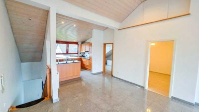 Maisonettwohnung mit Einbauküche und großem Balkon in Rheinstetten-Neuburgweier