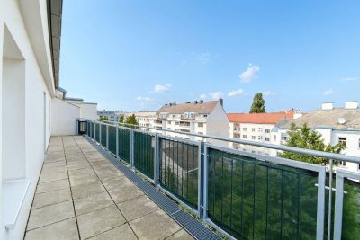 TERRASSEN-HIT - 5 Jahre befristet - 2 Zimmer - ca. 62m² gew. NFL - Einbauküche - 5. Liftstock - Ruhelage - OPEN HOUSE am Samstag 27.09. oder Samstag 04.10.