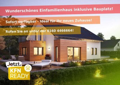�️� Projekt schlüsselfertig! � tolles 135 m² EFH inkl. GS wartet auf Baufamilie zur Planung! �