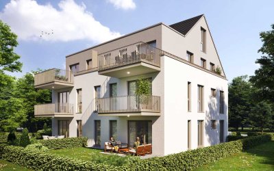 Wunderschöne 4-Zimmer-Wohnung mit herrlicher Süd-West Terrasse und eigenem, privaten Garten