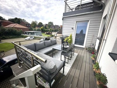 KfW 100 Haus - 5 Zimmer Altbauwohnung mit Terrasse + EBK