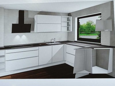 Frisch saniertes Reiheneckhaus m. 6 Zimmern, Balkonen, Terrasse u. Garten, TG-Stellplatz