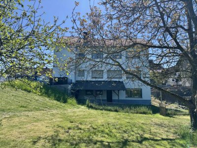 Großzügige  2,5-Zimmer-Souterrain-Wohnung mit Terrasse und Küche in Ramstein-Miesenbach
