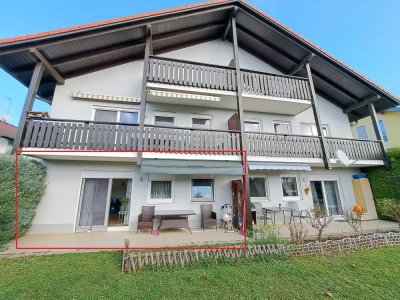 Charmante 2-Zimmer-Erdgeschosswohnung mit Terrasse in ruhiger Wohnanlage