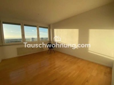Tauschwohnung: Moderne, helle 3,5 Zimmer Wohnung mit einzigartigem Ausblick