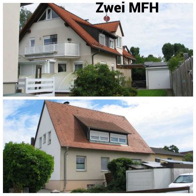 Zwei MFH in ruhiger Wohnlage auf 999 qm Grundstück