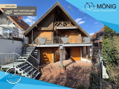 Exklusives Zweifamilienhaus mit großem Garten im begehrten Darmsheim