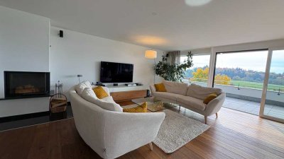 Luxus Penthouse in Meersburg- Daisendorf mit Bergpanorama