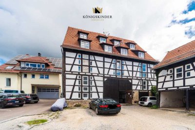 Lichtdurchflutete Maisonettewohnung in idyllischem Fachwerkhaus