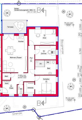 EG 4. Zi. Wohnung | Neubau in Rust | Terrasse & Garten (Auch OG & DG verfügbar)