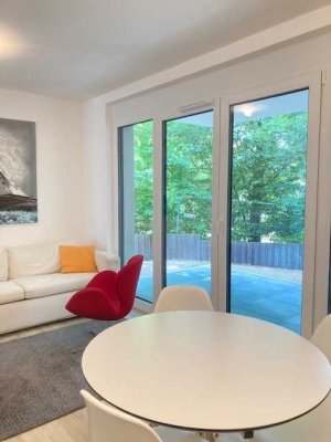 **1 Monat mietfrei** Wunderschöne möblierte 1-Zimmer Wohnung mit Südterrasse!