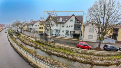 *Preis Verhandelbar*: Wohnen am Gauangelbach: 4-Zi Whg. in ruhiger Lage mit SW-Balkon u. 2 PKW Stpl.