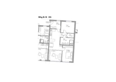 3-Zimmer-Neubauwohnung mit Garten