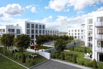 Neuwertige 3 Zimmer Egentumswohnung in Würzburg-Heidingsfeld  1. OG mit Tiefgarage und Aufzug