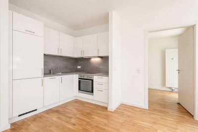 Direkt bei der HTW-Berlin - Barrierefreies 2-Zimmer-Apartment mit Terrasse und EBK