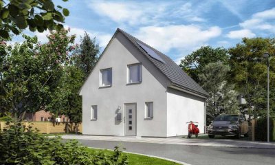 Raumwunder 90 in Linden, Preis inkl. Grundstück, massiv gebaut