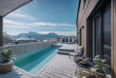 Traumhaus mit Seeblick und Pool / Provisionsfrei