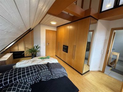 3,5-Zimmer-Maisonettenwohnung in guter Lage mit zwei TG-Stellplätzen und Keller