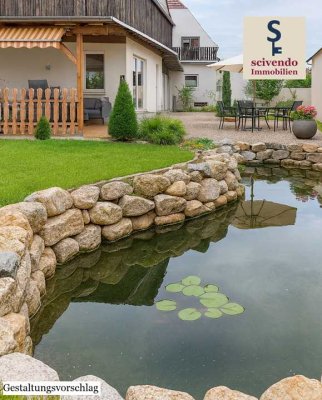 Großes Grundstück - vielseitige Möglichkeiten. Umgestaltungsvorschläge vom Fachplaner inkl.!