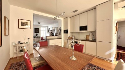 Stilvoller Altbau mit Balkon-Oase beim Praterstern