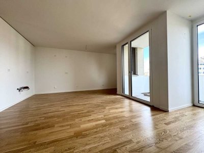 Stilvoll wohnen: 2-Zimmer-Erstbezug mit Balkon und Abstellkammer