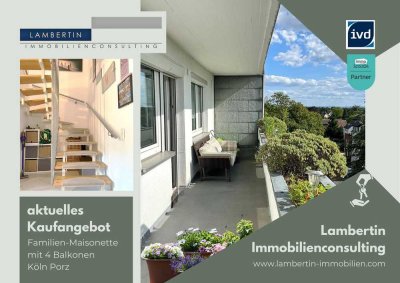 Provisionsfrei! Familien-Maisonette mit 4 Zimmern