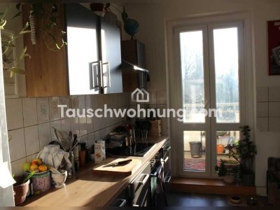 Tauschwohnung: Wohnung in Leutzsch mit Balkon am Naturschutzgebiet