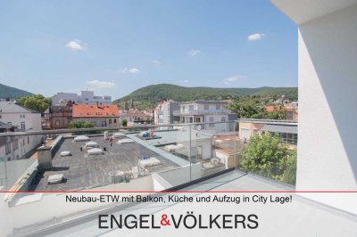 Neubau-ETW (BJ 2022) mit Balkon, Küche und Aufzug in City Lage!