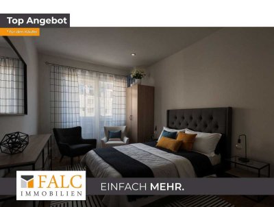 Helle 2-Zimmer-Wohnung mit Balkon in Fürth: Perfekt für Kapitalanleger und Eigennutzer