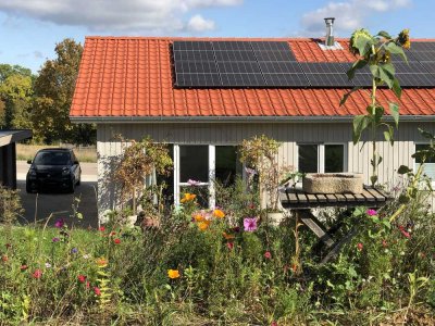 Schwedenhaus mit Mini-Kosten, erstellt mit süddeutscher Handwerkskunst