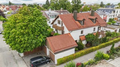 Vorankündigung: Geräumige Doppelhaushälfte mit separater Küche und Garten in ruhiger Lage Germering