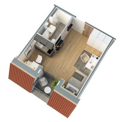 Exklusive 1-Raum-Wohnung mit gehobener Innenausstattung mit Balkon und EBK in Hannover