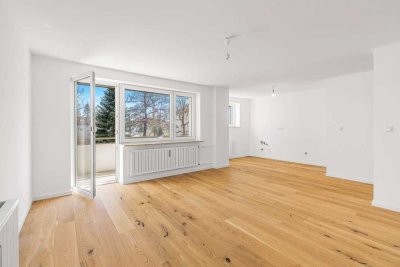 HEGERICH: Modern wohnen in Haar: Komplett renovierte 3-Zimmer-Wohnung mit Balkon!