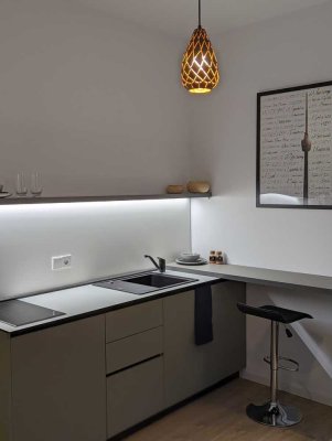 Stuttgart-West    Moderne 1-Zimmerwohnung in zentraler Lage – voll möbliert & sofort bezugsfertig