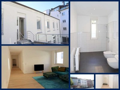 *KERNSANIERTE LOFTARTIGE WOHNUNG MIT AUFZUG U. DACHTERRASSE IN ZENTRUMSNAHER LAGE*