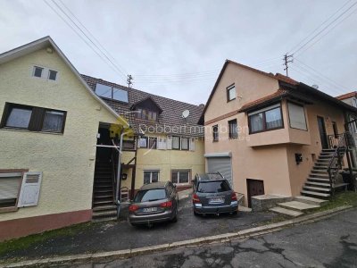 Zwei Häuser -  ein Preis! Bis zu 4 Wohnungen
In Krautheim -Innenstadtlage - Top Kapitalanlage!