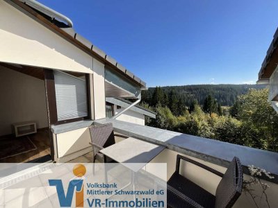 Sonnige Rückzugsoase im Schwarzwald – gepflegte 1-Zimmer-Wohnung mit Loggia in Schönwald!