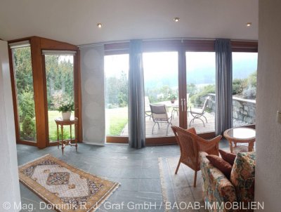 Stilvolle Landhauswohnung mit Garten &amp; Panorama – Idyllisch nahe Feldkirchen