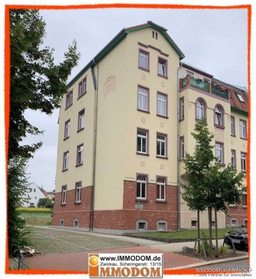 2-Zimmer-Wohnung in Zwickau, schön geschnitten und mit großem Balkon, zu vermieten!
