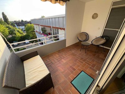 Von privat, bezugsfrei! Brühl: helle, sonnige 3-Zi.-Whg mit Balkon, ruhig, naturnah, Kfz-Stellplatz