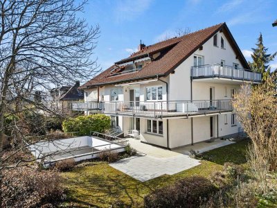 Helle Gartenwohnung                                                     in stadtnaher und ruhiger...